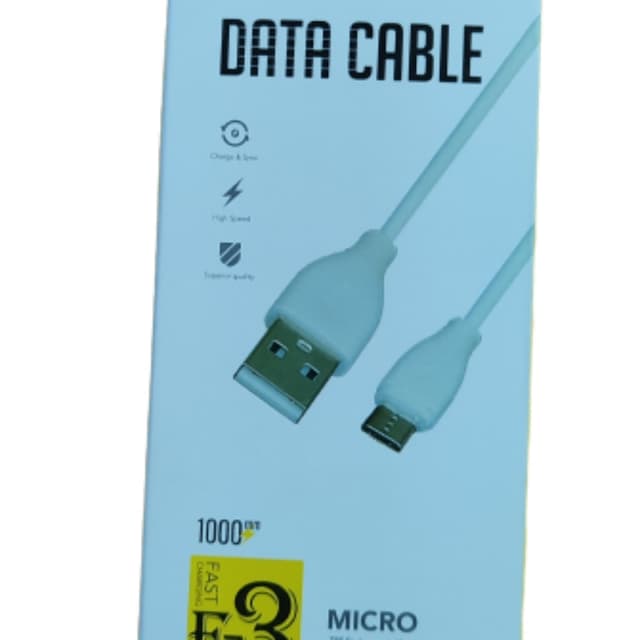 HH USB Data Cable for Android Devices - White